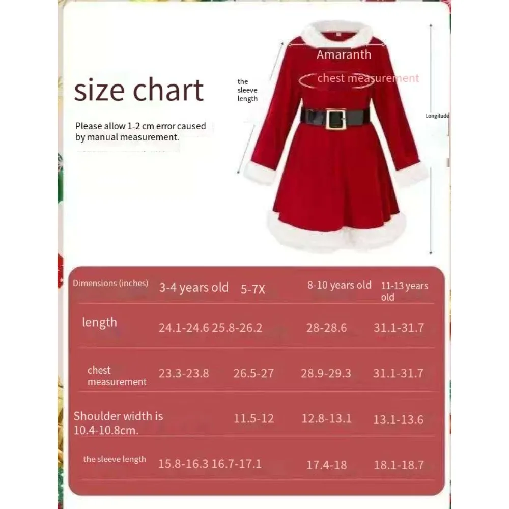 2025년 신작 애니메이션 쇼 코스프레 크리스마스 파티 캐릭터 크리스마스 파티 레드 크리스마스 드레스
