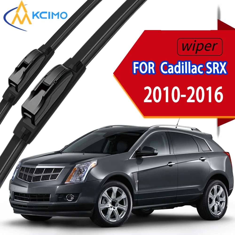 

Premium High-Density Rubber Front Windscreen Wiper Blades Perfect Fit For Cadillac SRX 2010-2016