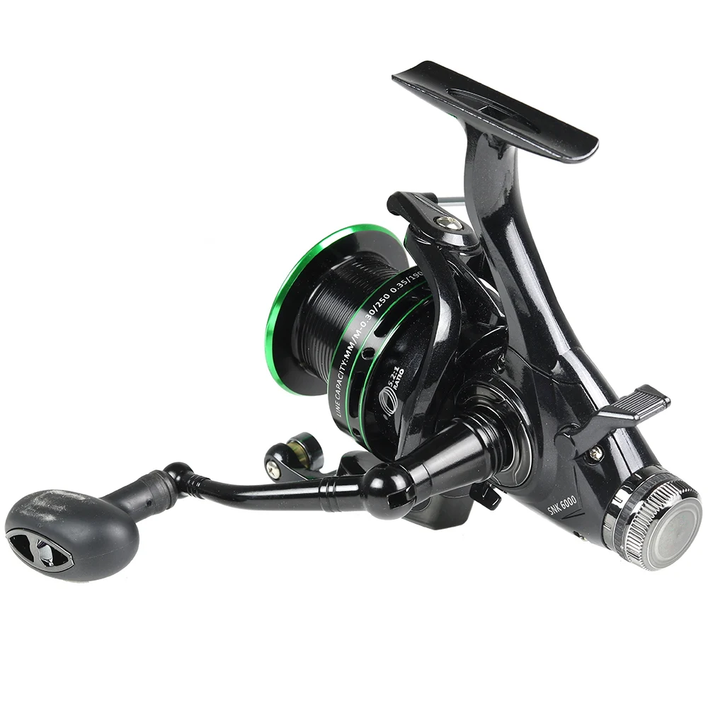 JOSBY 2023 carrete De Pesca De carpa De Metal doble descarga rueda remota Saft agua Surf Peche carretes giratorios Carretilha De Pesca 20kg