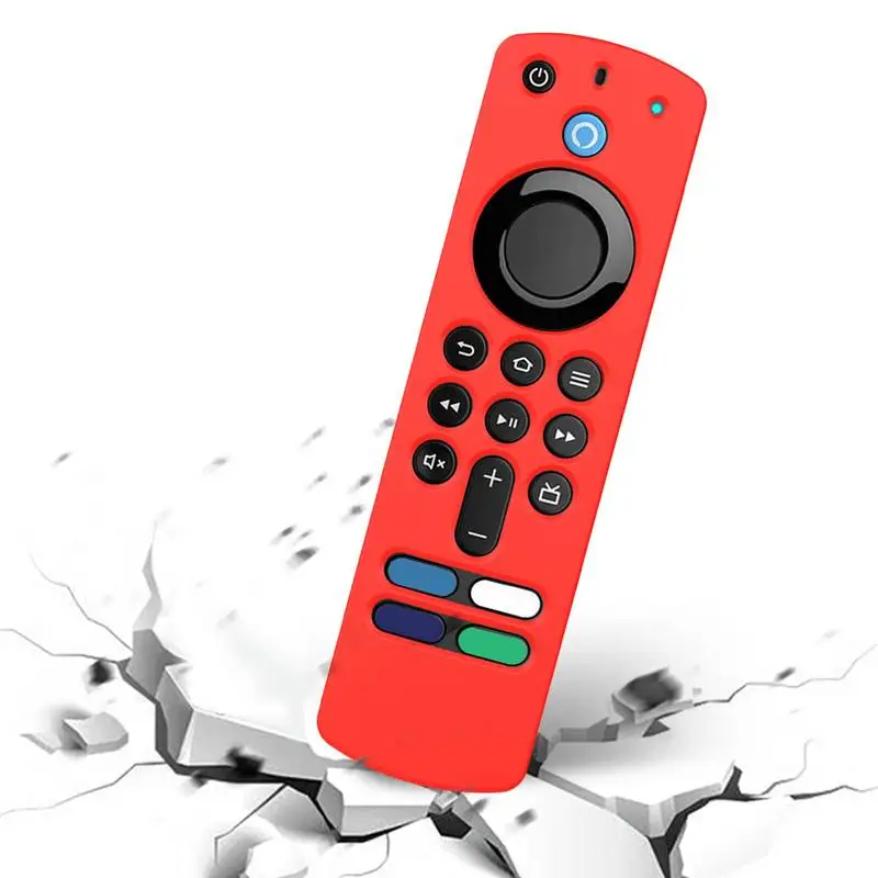 TV Remote Control Cover Protective Case For Fire TV Stick 4K 2nd Gen And 3rd Controller Compatible With Alexa Voice Remote