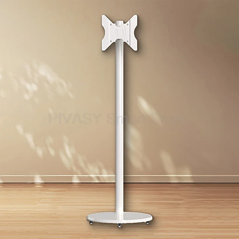 

17-43 Inch TV Horizontal Vertical Screen Rotation Base No Drilling Girlfriend Machine Monitor Mobile Stand Sturdy Durable
