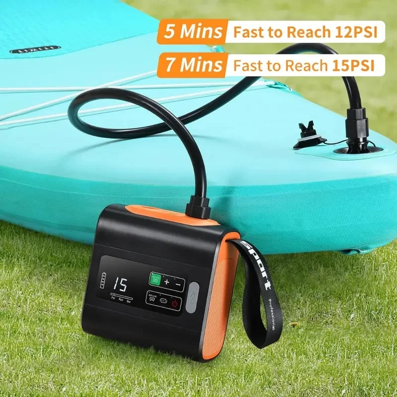 Outdoor Wireless Air Pump Portable Electric MINI Inflatable Pumps with Inflatable Deflate for Beds Mats Swimming Ring