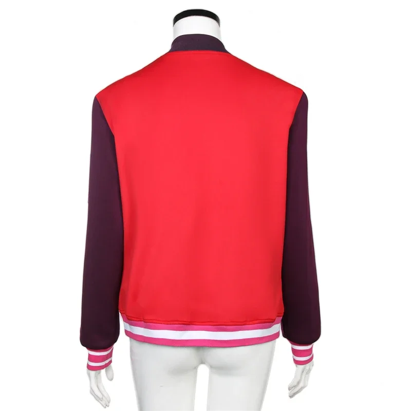 Kawai Rica jacket anime wonder egg priority same type Kawai cosplay costume Red Jacket high quality coat daily outfits