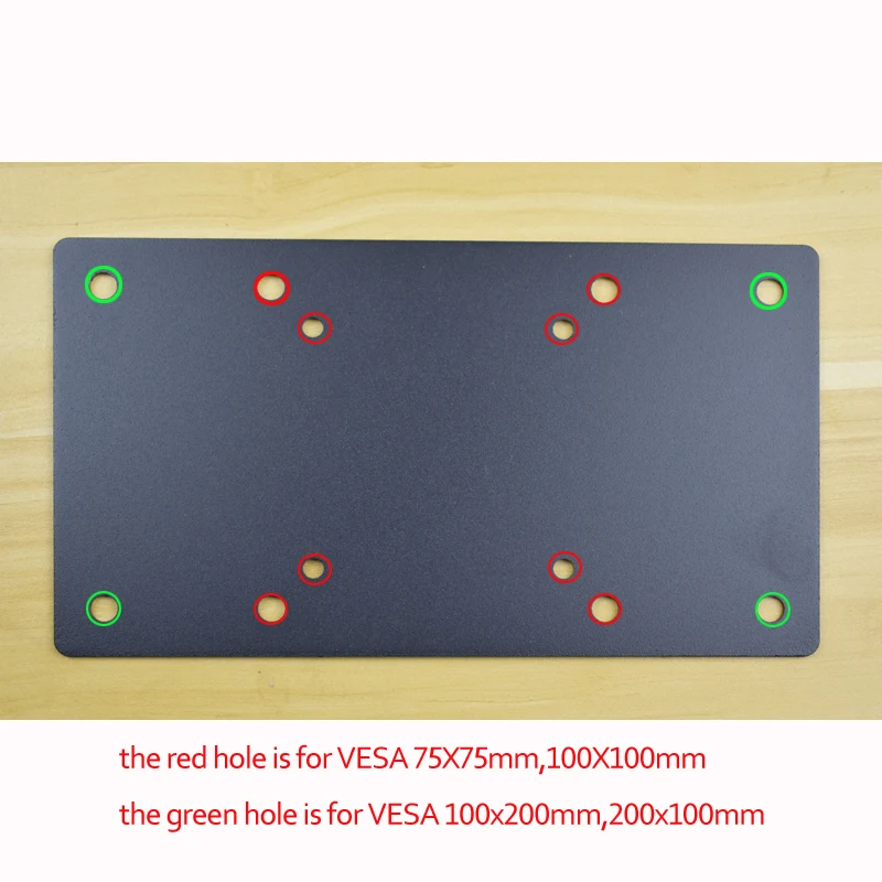 P200  tv mount lcd bracket holder adaptor extension bar BIG VESA plate parts VESA 100X100 200X100 100X200 ( 200X200 Only P200)）