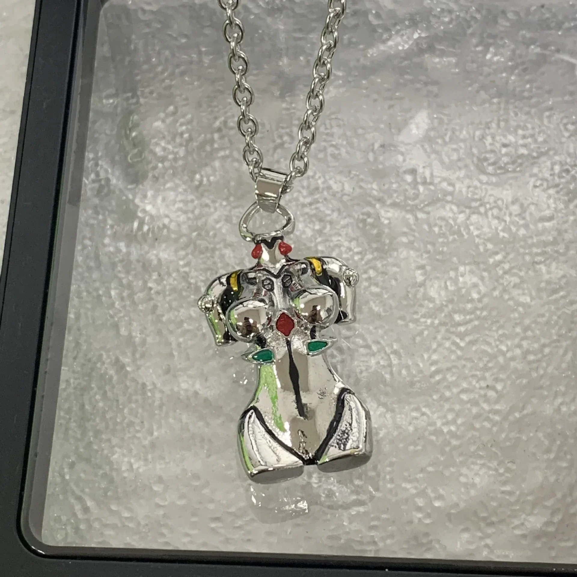 Hand Afternoon Ling Boli Combat Suit Pendant Necklace to Play with Men's Gilded Ins Toys