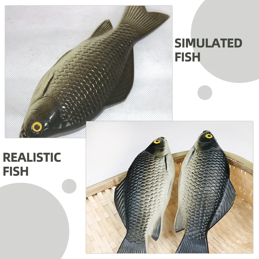 Simulation Schaum Fisch Spielzeug Kleine Statue Künstliche Modell Gefälschte Tier Figuren Modelle