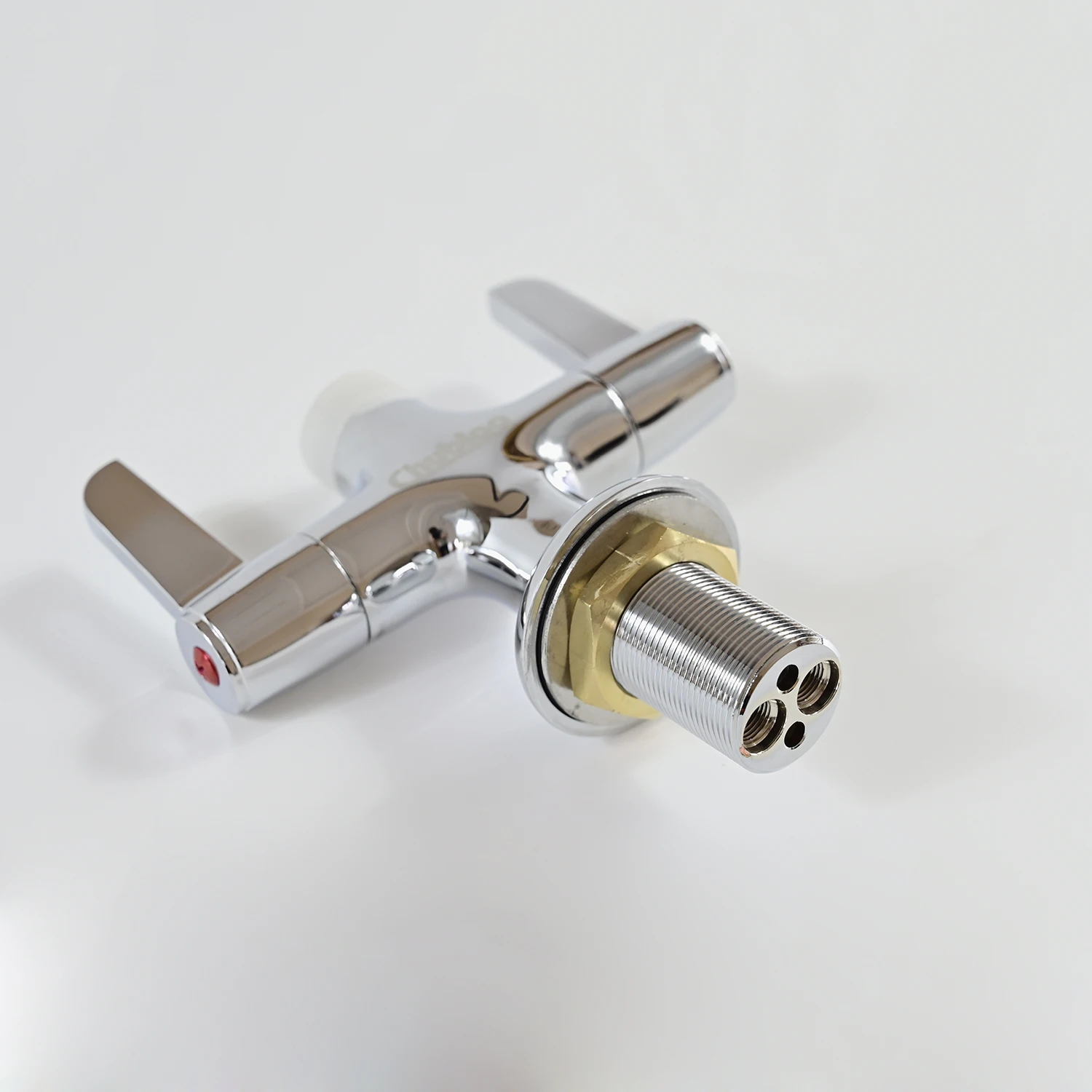 Economic Type Pre-Rinse Unit Faucet Single Hole Deck Mount Faucet with High Flow Spray Valve