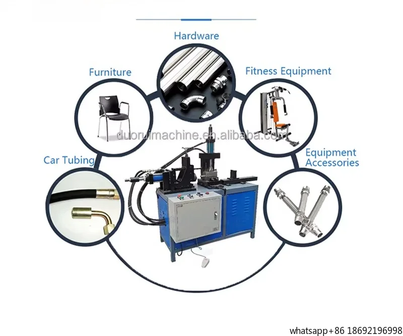 Hydraulic  37-degree pipe Copper tube motor flaring machine Semi-automatic