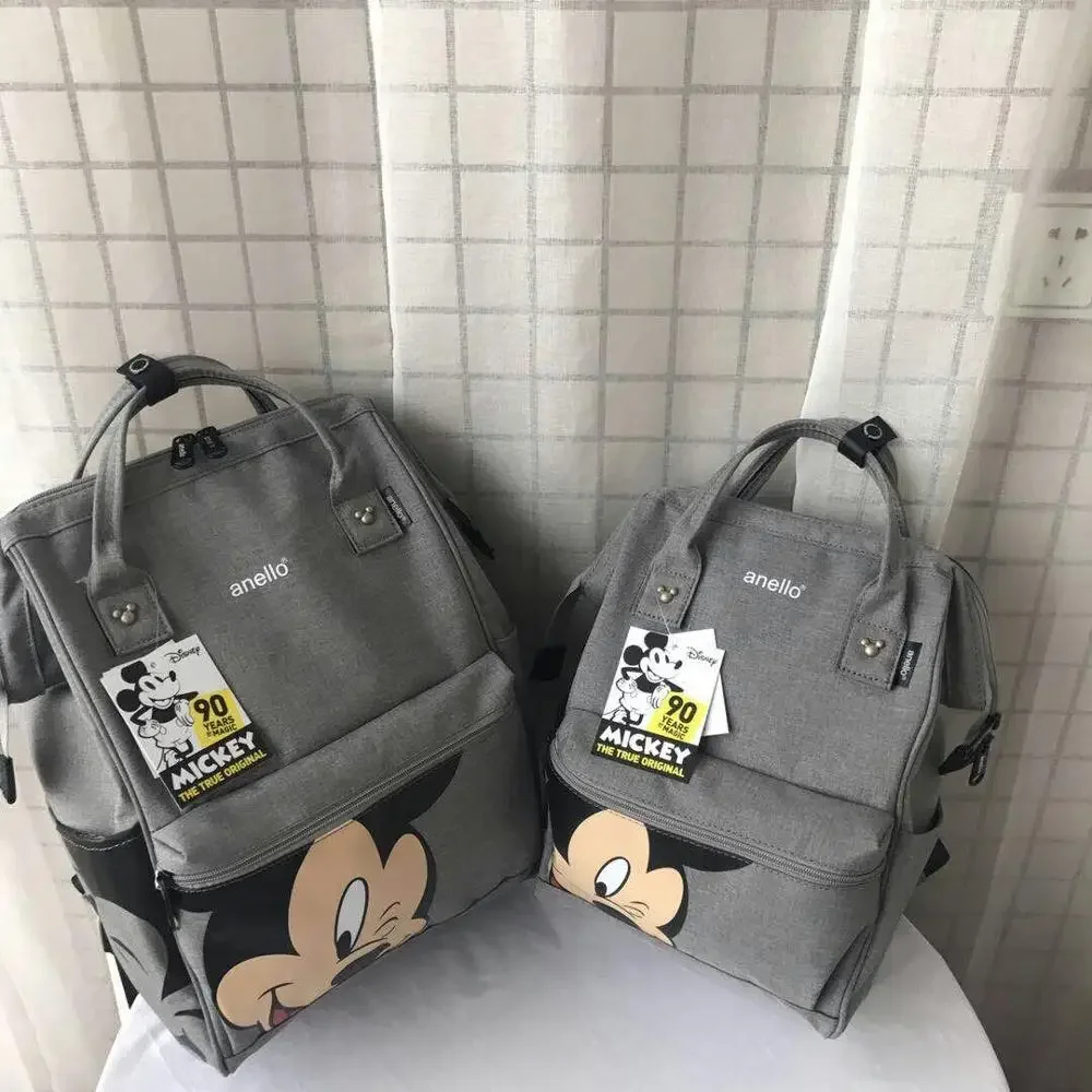 Disney Mickey mouse backpack multi-function large capacity backpack diaper bag waterproof men  women shoulder bag Travel bag