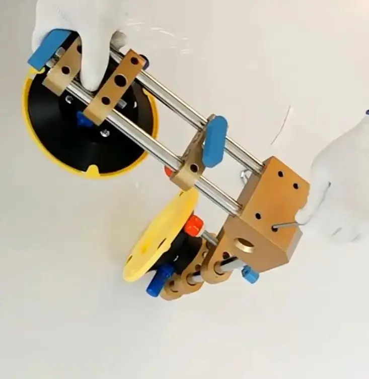 

Вакуумный зажим для соединения мраморной плитки под углом 90 градусов, резиновые присоски для выравнивания плитки