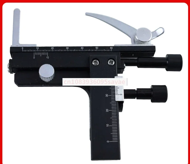 Microscope Mobile Caliper Microscope Caliper Special Accessories Ruler with Scale up and down Left and Right Adjustment Ruler