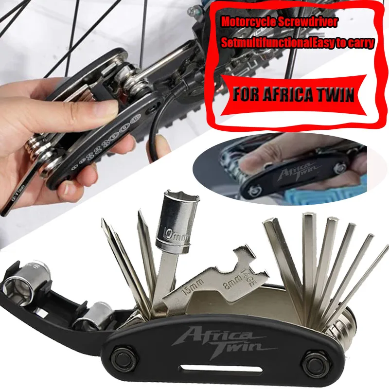

For CRF1100L CRF 1100L CRF1100 L FOR Africa twin NT1100 Motorcycle Tools Accessories Moto Tool Screwdriver Setmultifunctional
