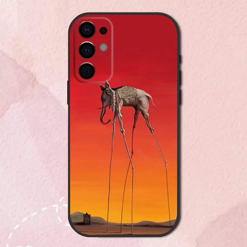 S-Salvador D-Dali Art Phone Case For Samsung S24,S21,S22,S23,S30,Ultra,S20,Plus,Fe,Lite,Note,10,9,5G Black Soft Cover