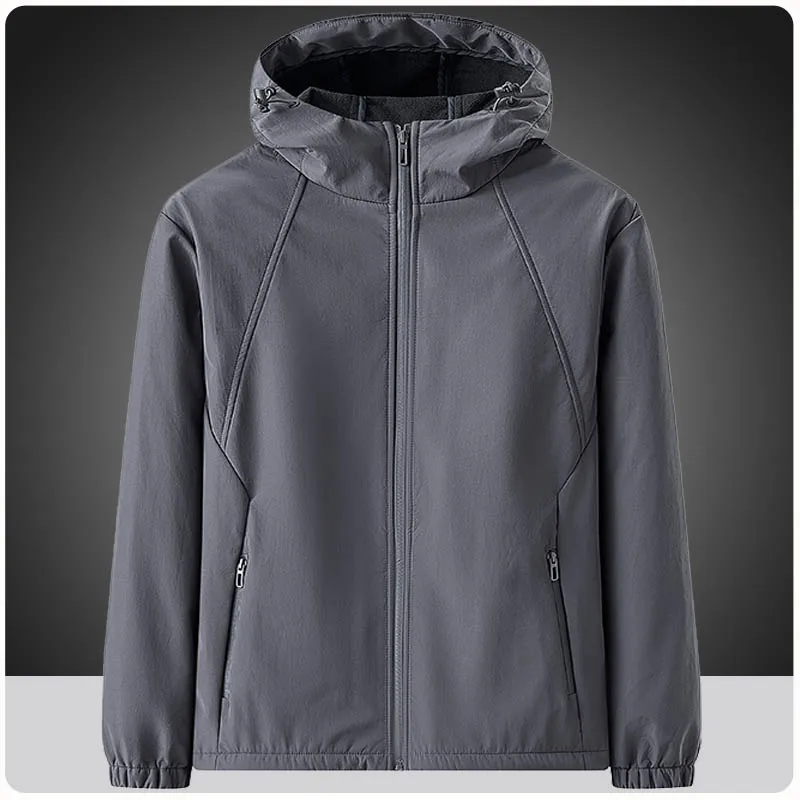 

Мягкая куртка, мужская осенняя тактическая непромокаемая куртка, пальто, зимняя теплая флисовая ветровка с капюшоном, походная мужская одежда для кемпинга