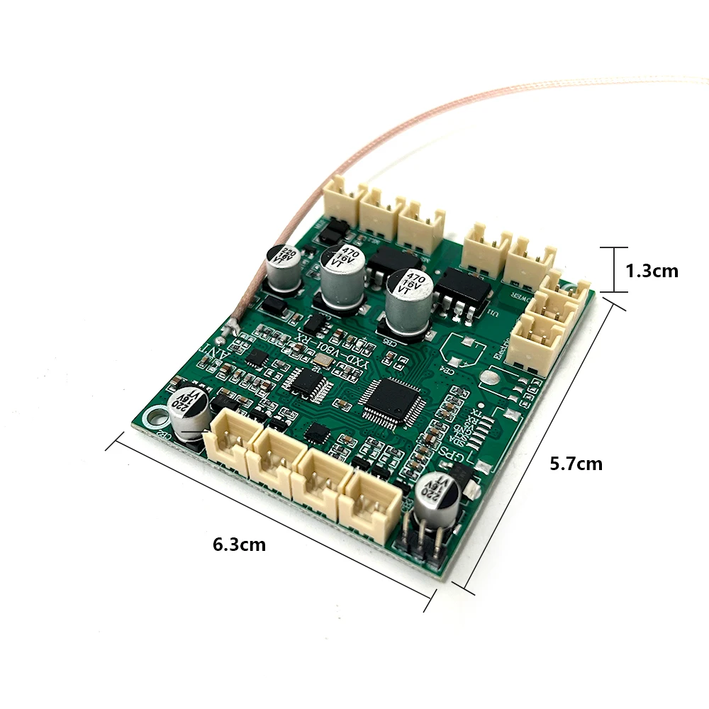 Flytec Offizielle Original V801 Köder Boot Ersatzteile Platine & Controller Set Empfangsplatine Hauptplatine Fernbedienung