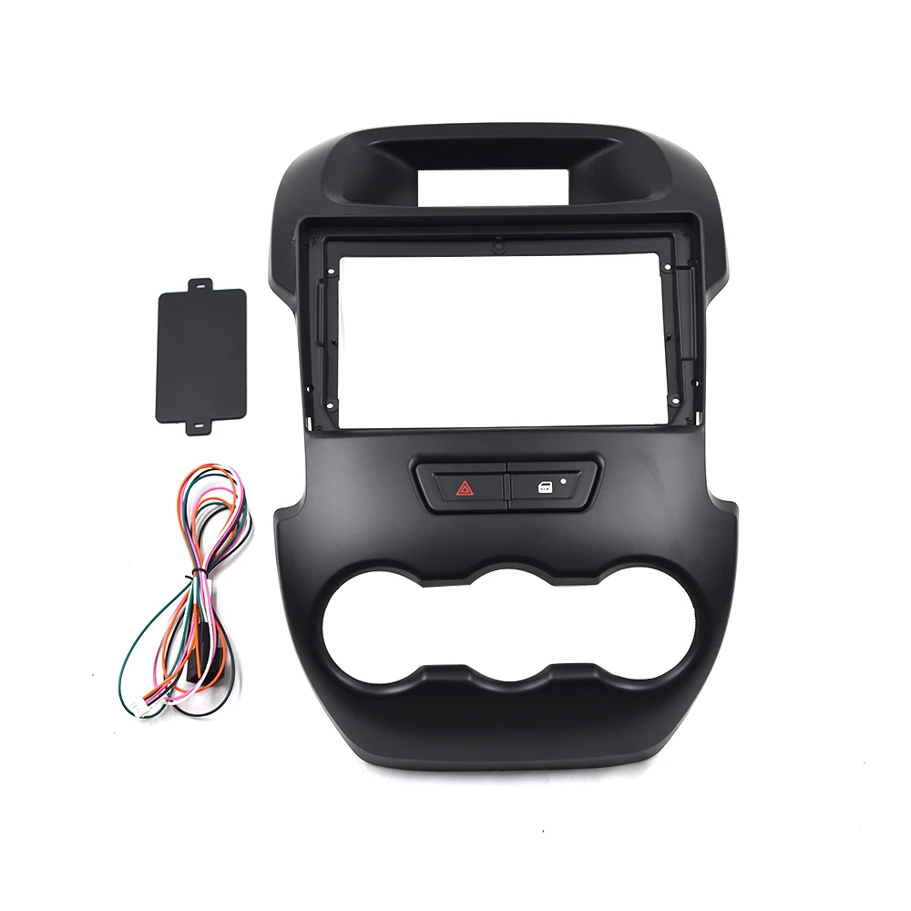 9INCH CAR Frame for Ford Ranger 2012 Car Radio Fascia Frame Radio Player  2 DIN Car DVD Panel Dash Kit Frame