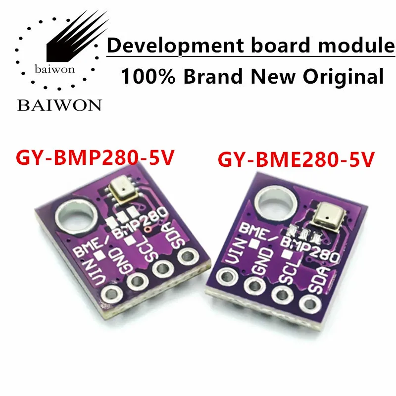 BME280-5V BME280 BMP280-5V Digital Module Barometric Pressure Altitude Sensor Module Atmospheric Board I2C For Arduino BMP280