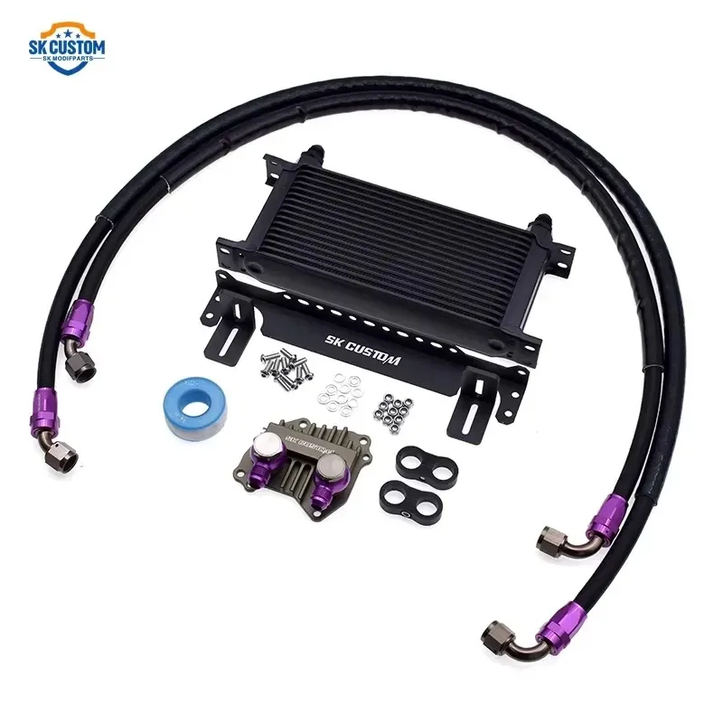 Hot Sale SK CUSTOM High Power Engine Oil Cooler Radiator Kit for 1 Series F20 N13 B16a Cooling Kit