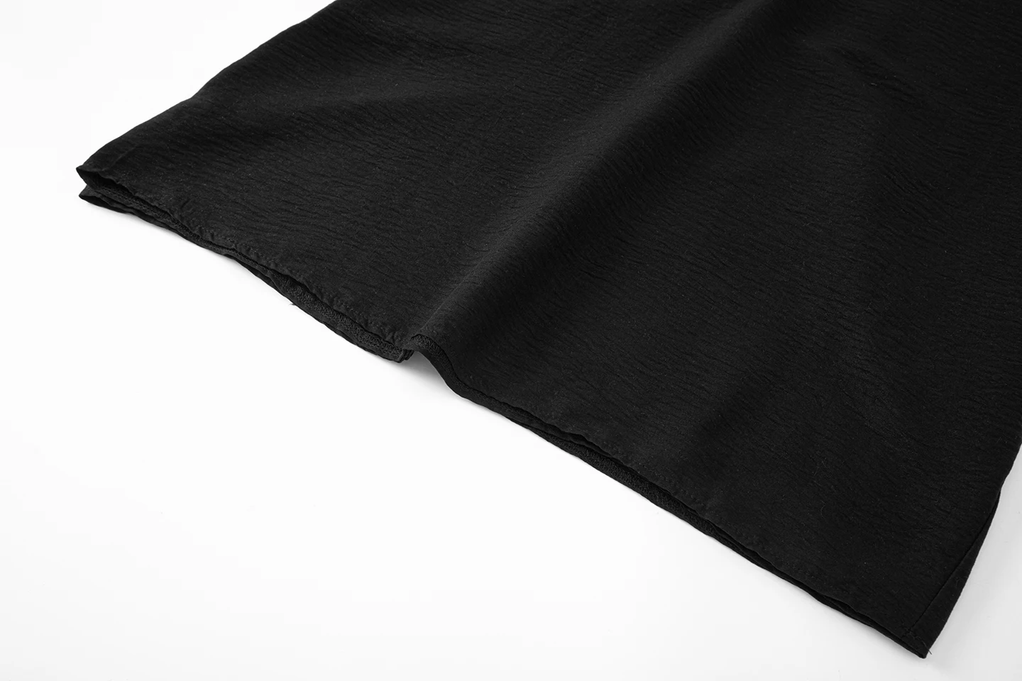 Europäisches und amerikanisches neues lässiges Resort-Kleid für Damen, ärmellos, atmungsaktiv, einfarbig, V-Ausschnitt, Frühjahr/Sommer 2026 – Detail 19