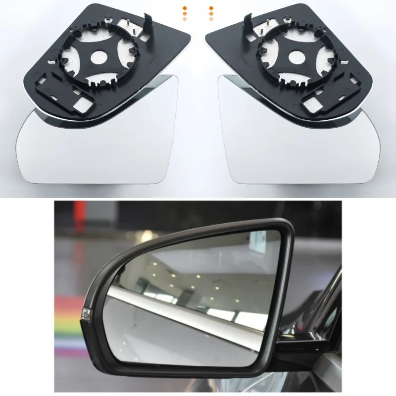 

For BYD Song Plus / Pro / Yuan Plus Car Accessories Rearview Mirror Lenses Exterior Side Reflective Glass Lens with Heating