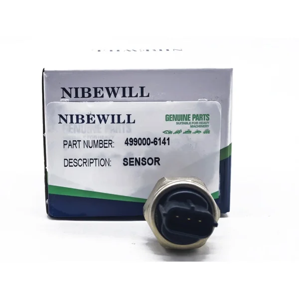 Common Rail Pressure Sensor 499000-6141 4990006141 For Komatsu PC200-8 PC220-8 Excavator SAA6D107 Engine