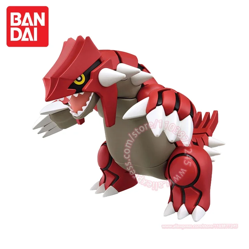 

BANDAI Pokemon Groudon Series 54, собранные детские игрушки ручной работы с подвижной фигурой, периферийные модели, подарок на день рождения