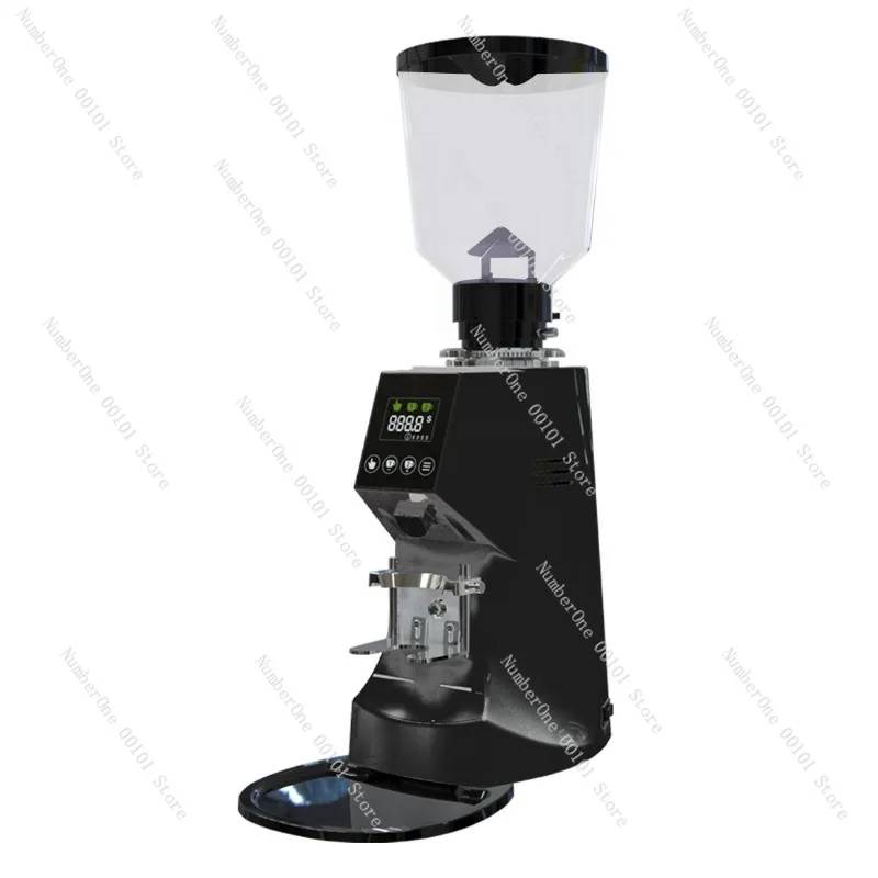 Commercial Electric Coffee Grinder, 64mm Flat Burr, Adjustable Fineness, Factory OEM Wholesale