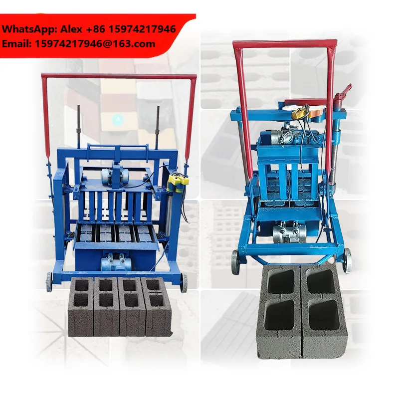 Small Brick Block Mold Hollow Concrete Brick Making Machine Price Cement Brick Machines For Making Cement Blocks