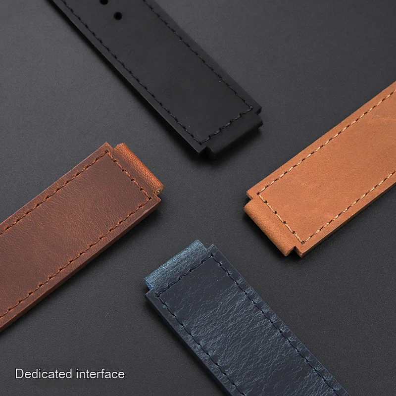 For Casio leather watch strap AE-1200/1100/SGW-300/W218H series modified retro leather watch strap bracelet