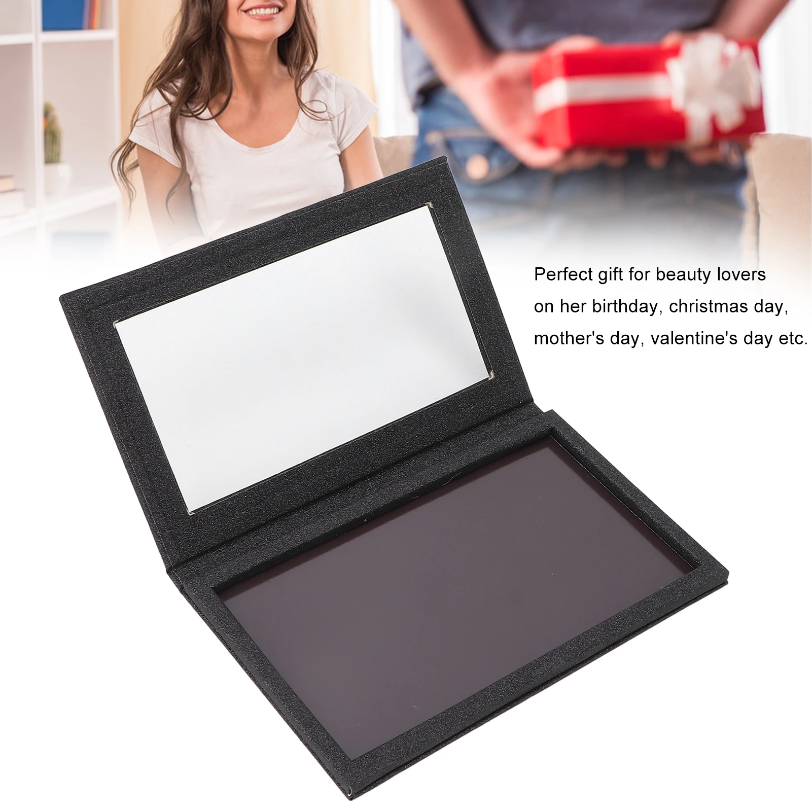 Magnetische Lidschatten-Palette Professionelle Magnetische Lidschatten- und Lippenstift-Aufbewahrung DIY Leere Make-up-Display-Pfännchen