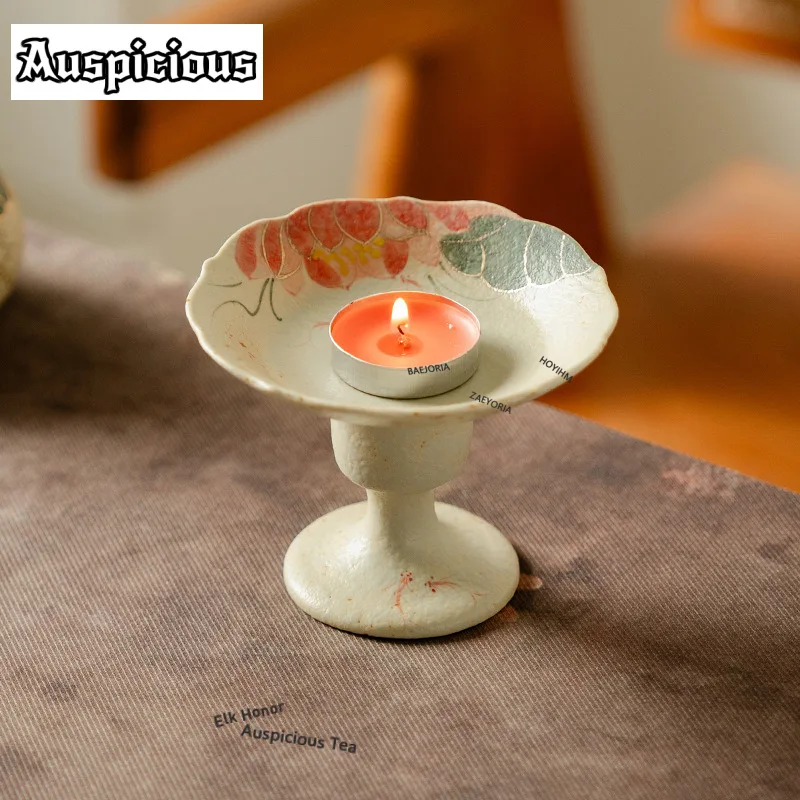Red Carp Playing Lotus Incense Holder Zen Garden Incense Burners Stand For Incense Consecrate Censer Tea Ceremony Ornaments Gift