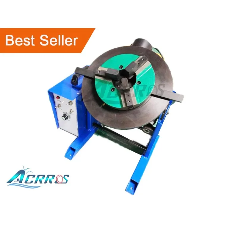 Small Size Automatic Welding Positioner 10kgs To 100kgs Capacity 30kg/50kg/100kg Rotating Turntable