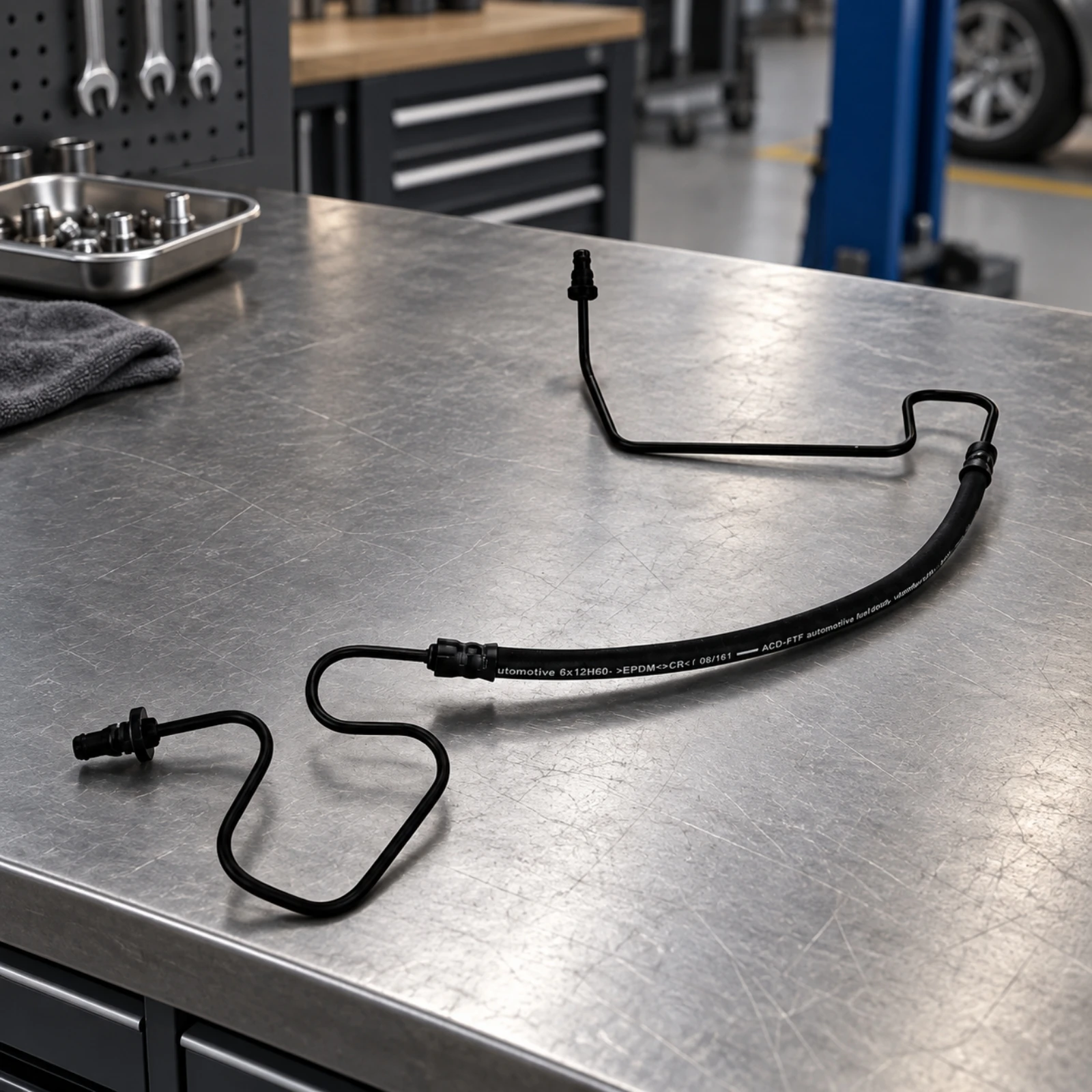 Automotive Hose Assembly Long-Lasting Flexible Clutch Hydraulic Line with Fittings