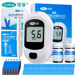 Cofoe Yice Blood Glucose Meter with Test Strips Diabetes Glucometer kit Blood Sugar Monitor for Diabetic Medical DiabetesTester