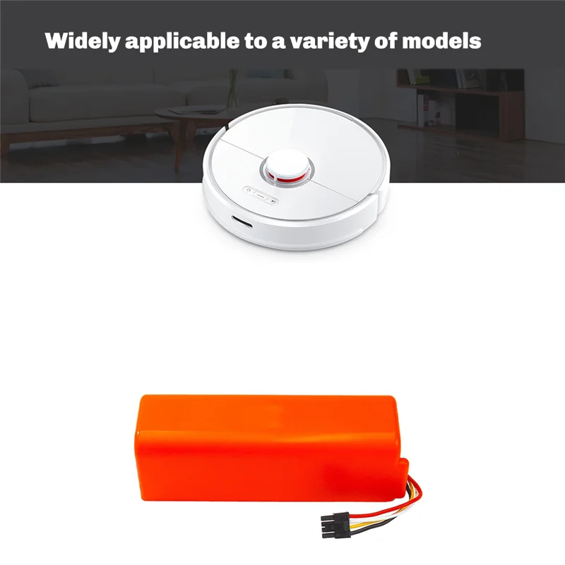 -ESTR 5200Mah 14.4V remplacement de batterie Li Rechargeable pour aspirateur Robot S50 S51 S55 S5 Max S6 Pure S7 E4 E5 E6
