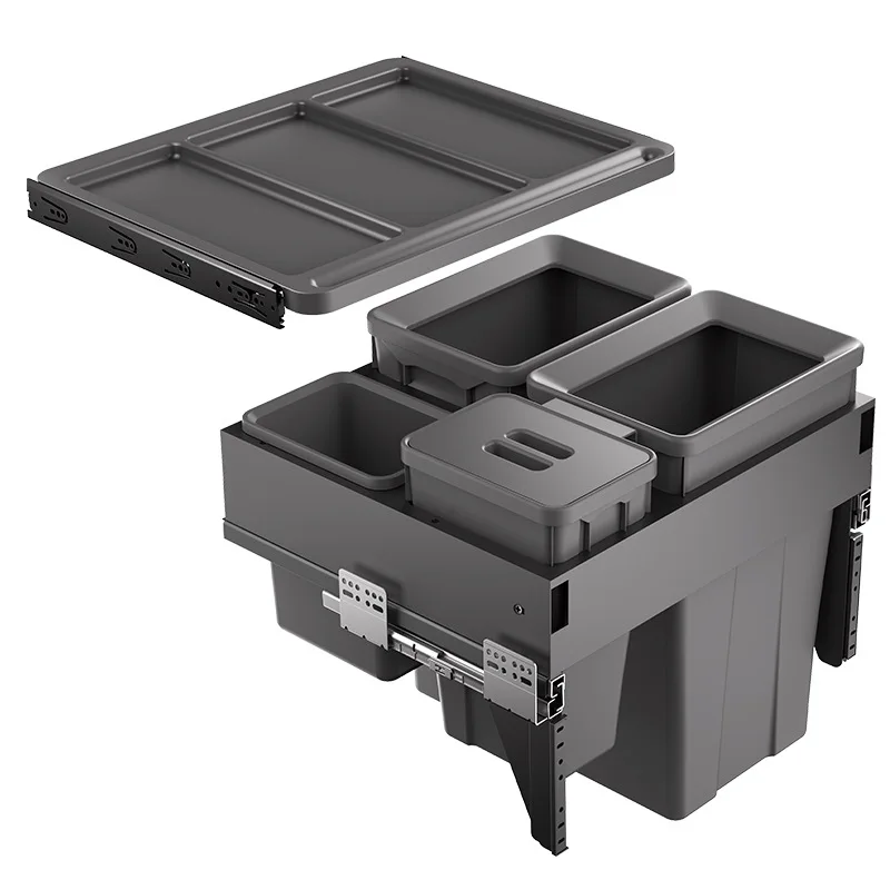 Trash can classification Household cabinets Embedded trash can Cabinet classification Bucket cabinet Hidden trash can
