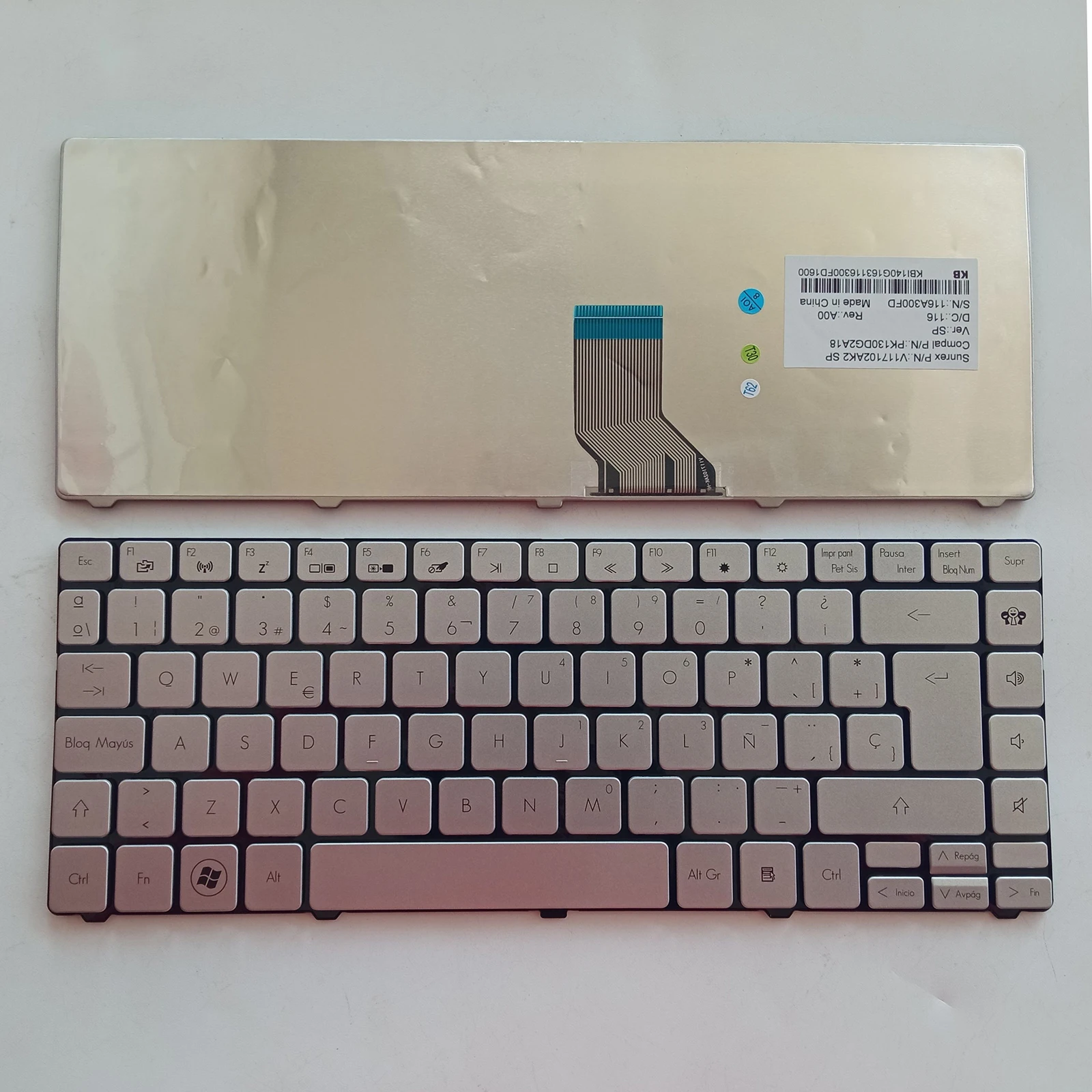 

US SP layout for GATEWAY ACER ID49C ID43 ID49 ID43A03c 8481 8481T 8184TG TM8481 EC39 ID49C04U Laptop keyboard
