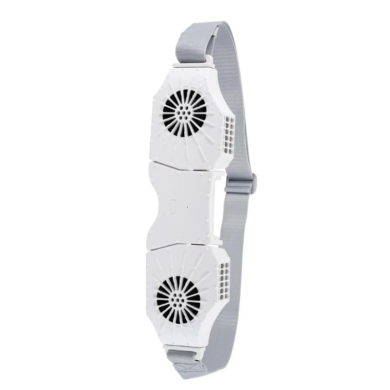 Rechargable Waist Fan ABS Material Belt Fan Suitable for Indoor and Outdoor Use 918D