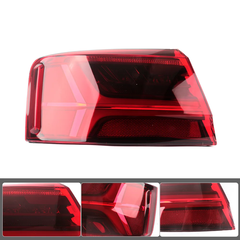 Tail Light Assembly for Audi A6 2016-2018 Rear Brake Lamp Direct Replacement