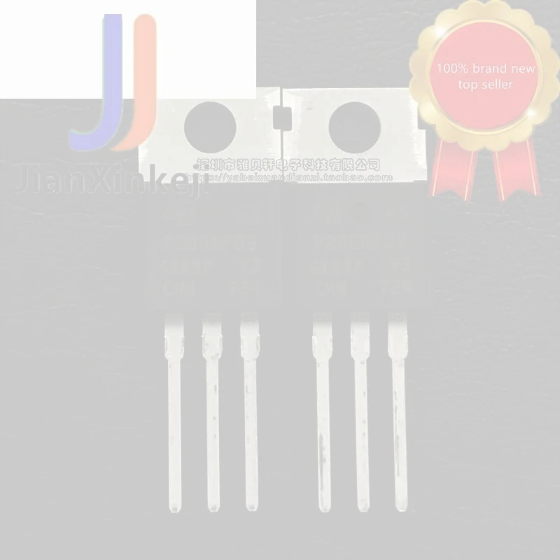 10pcs 100% orginal new STP200NF03 In-line TO-220 N-channel 30V 120A field effect MOSFET connection