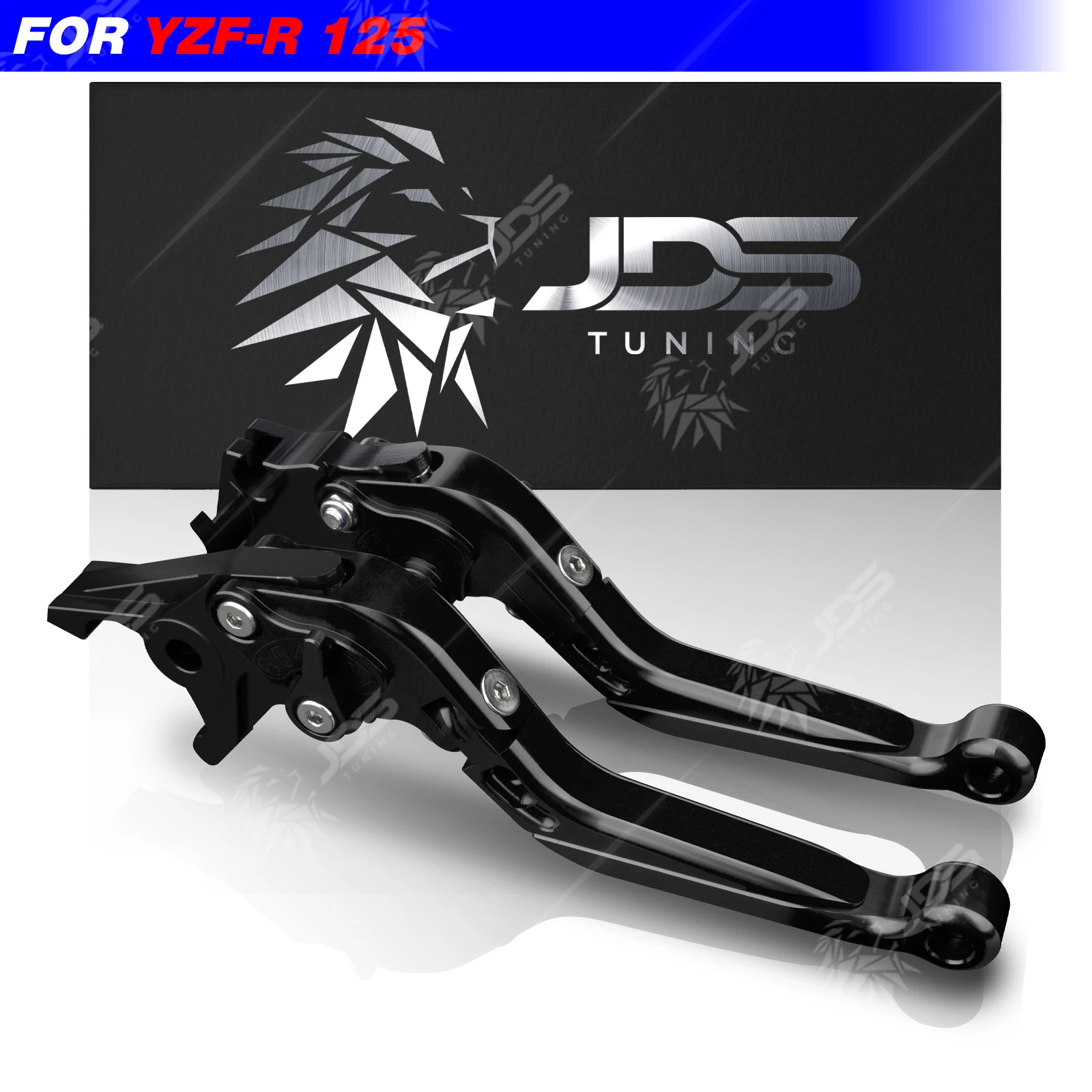 For Yamaha YZFR125/YZF-R125 Clutch Lever Brake Lever Set Foldable Adjustable Handle Levers Motorcycle Accessories Parts