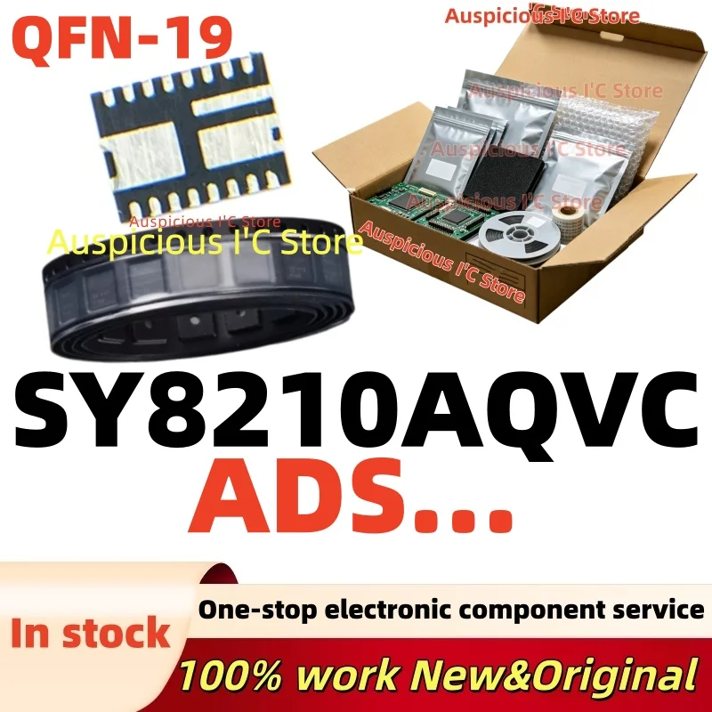 (5Pcs) (ADS5UA ADS6DU ADS4PE ADS...) SY8210AQVC SY8210A SY8210 QFN-19