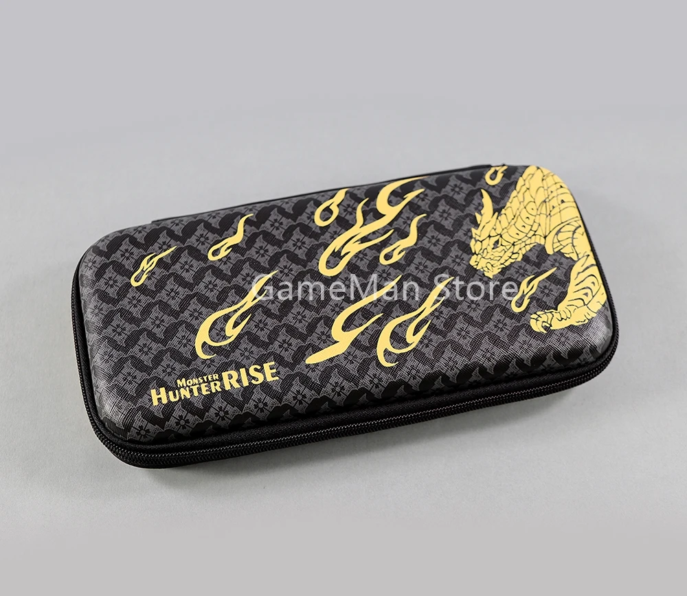 5 pçs para nintendo switch oled monster hunter saco de armazenamento protetor à prova dwaterproof água caso transporte viagem para ns switch universal