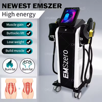 EMSzero NEO 15T/6500W Muscle Stimulator - Electromagnetic Body Sculpt Machine for Fat Loss, Slimming & 200Hz Training