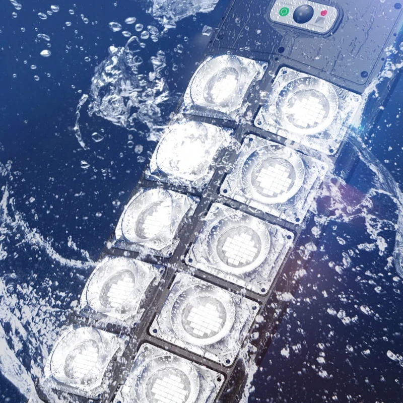 4/6/8/10/12Heads Powerful Outdoor Solar Lights 504 LED Garden Lamp Solar Panel Lamps Waterproof Motion Sensor Street Light Hot
