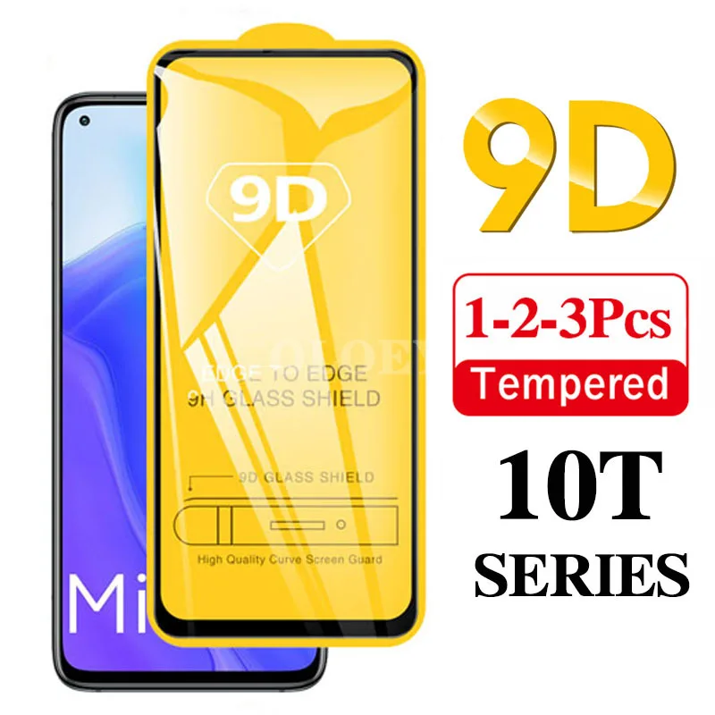 

Закаленное стекло 9D для xiaomi mi10t lite mi 10 t pro 10 t, Защитное стекло для экрана Xiaomi Xioami mi 10tlite 10tpro, пленка