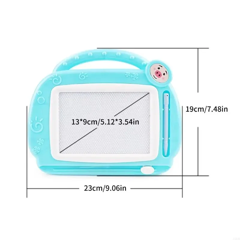 Reisformaat Magnetisch tekenbord voor kinderen Uitwisbare tekening Schetsblok Vroeg onderwijs Leren speelgoed voor peuters 15UB