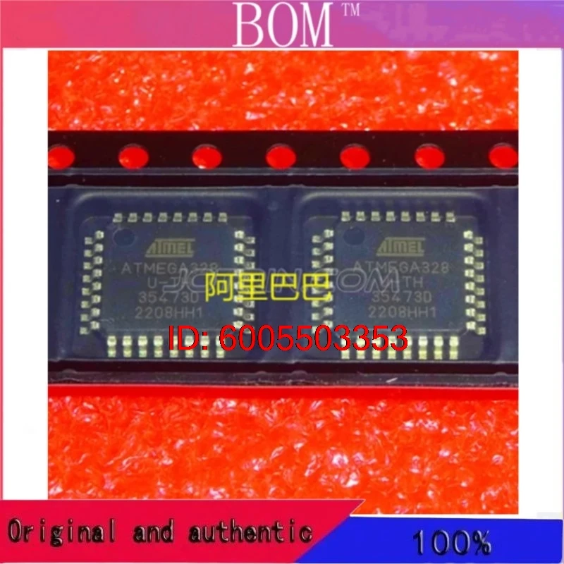 10PCS ATMEGA328P-AU QFP ATMEGA328-AU TQFP ATMEGA328P MEGA328-AU SMD new and original 