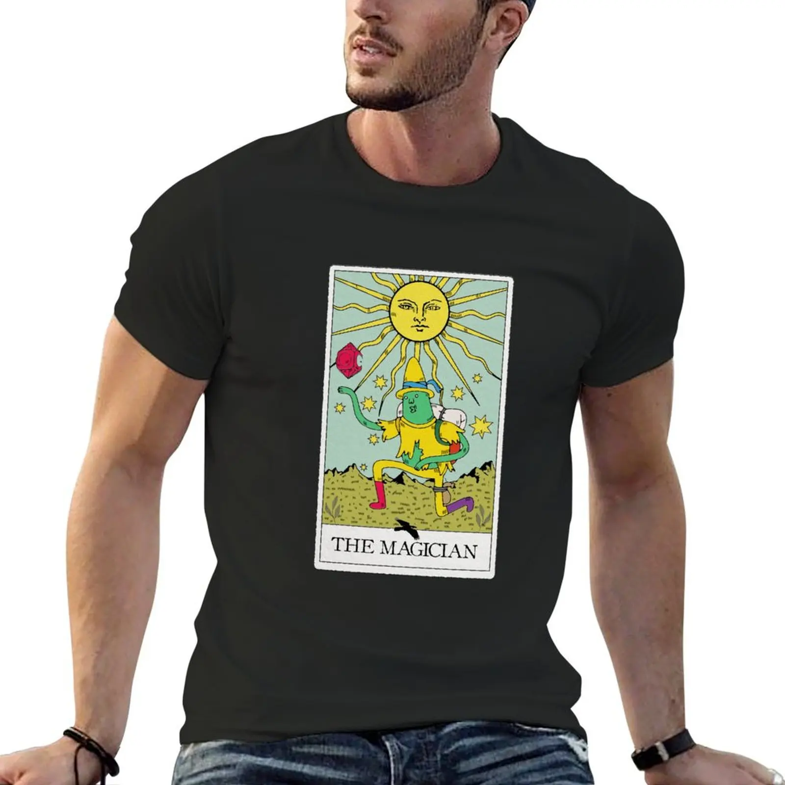 

Magic Man Tarot Card - The Magician T-Shirt man clothes tops shirts graphic tee men