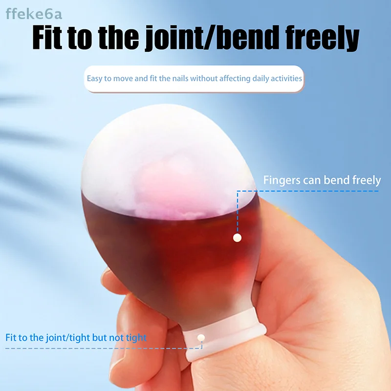 Finger Cots Soak Potion For Toe And Finger Injuries Wound Shower Waterproof Protective Cover Foot Care Tool For Men And Women